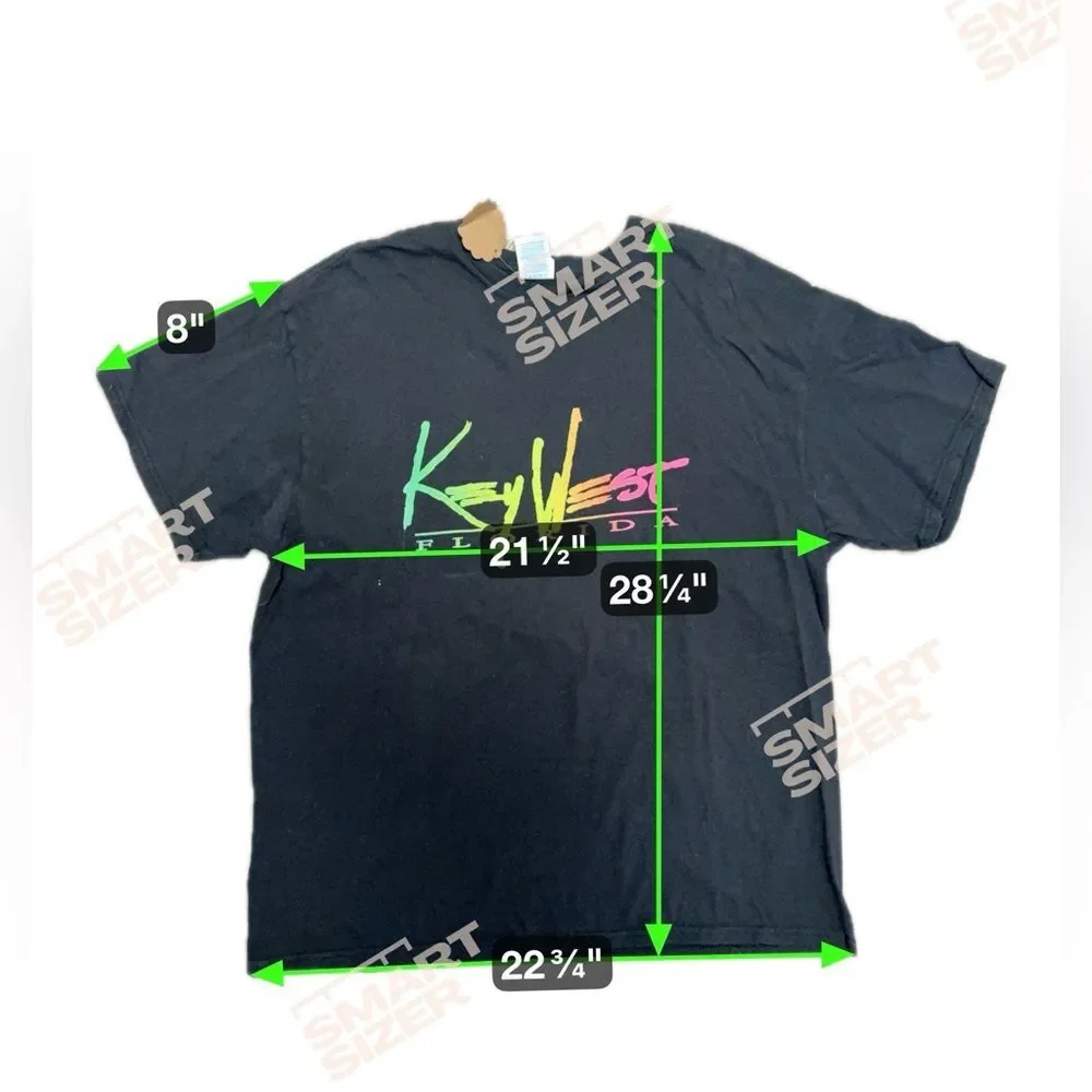 Vintage Key West Tee Neon G2